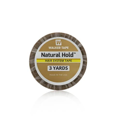Walker Tape Natural Hold Tape Rolls 3/4" Inch x 3 Yards