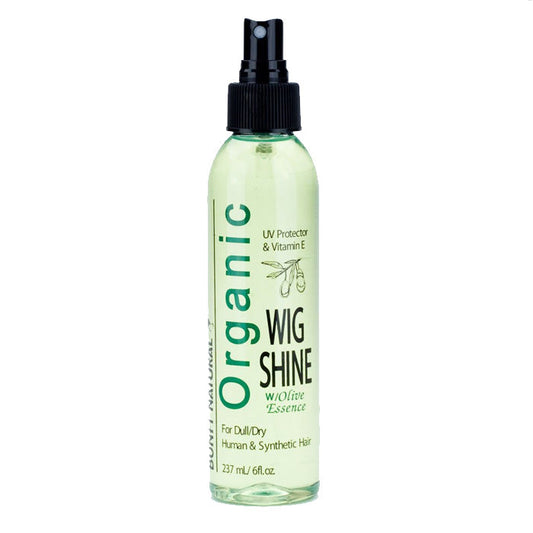 Bonfi Natural Organic Wig Shine with Olive Essence 6 oz