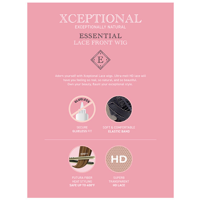 Vivace Xceptional Natural Essential Glueless HD Lace Front Wig - ESSENTIAL UNIT 21