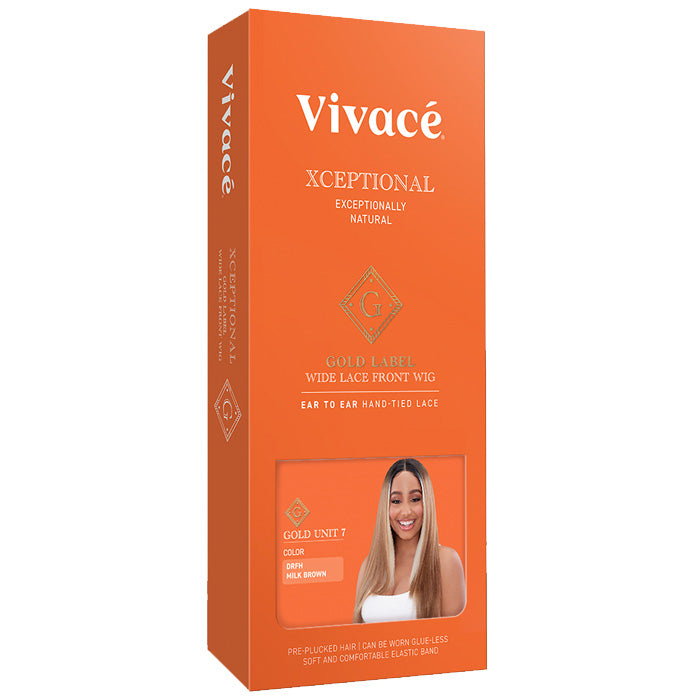 Vivace Xceptional Gold Label Glueless Wide HD Lace Front Wig - GOLD UNIT 7