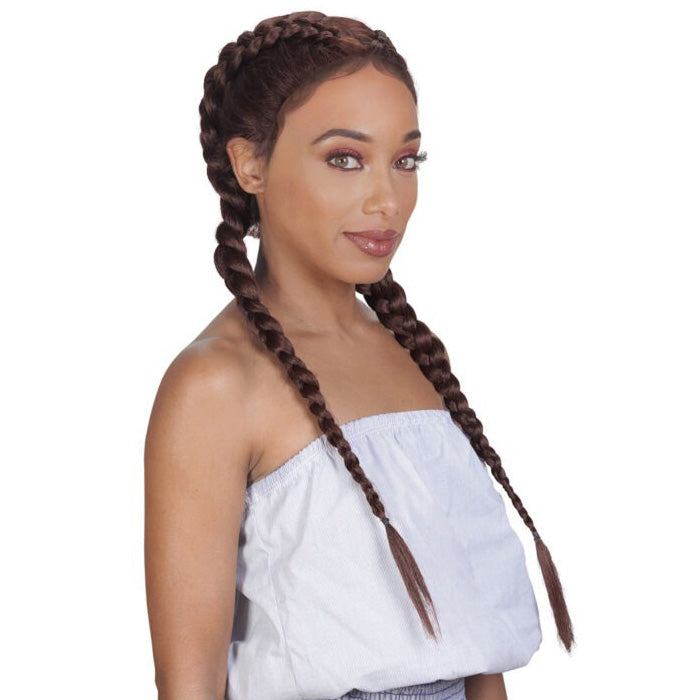 Zury Sis 360 Lace Cross Part Front Wig - STRAIGHT