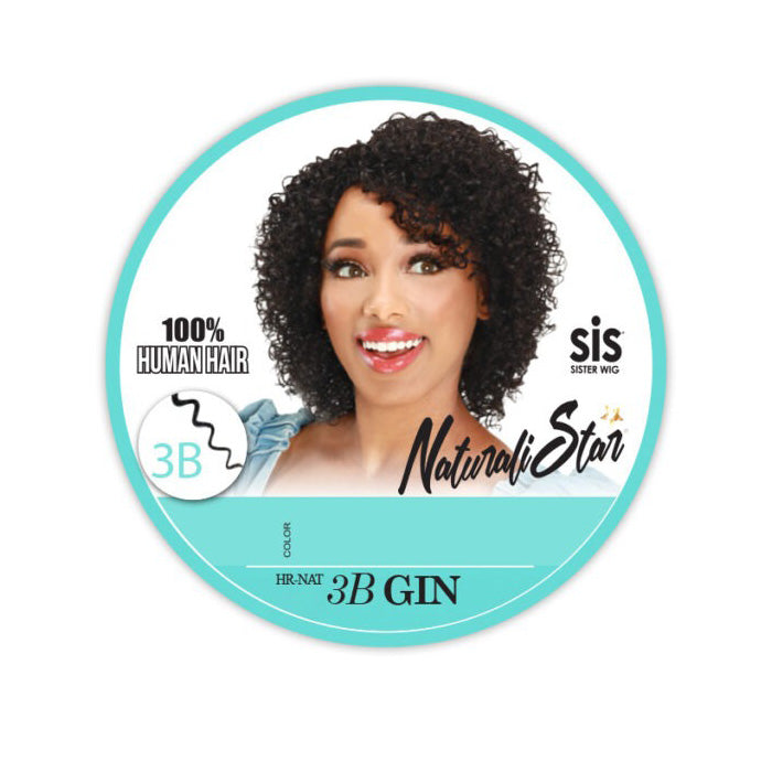 Zury Sis 100% Human Hair Wig - HR-NAT 3B GIN