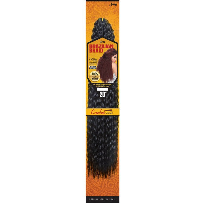 Zury Sis Crochet Braid BRAZILIAN BRAID 20 Inch