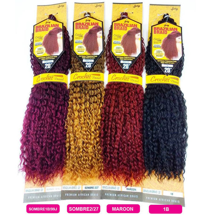 Zury Sis Crochet Braid BRAZILIAN BRAID 20 Inch