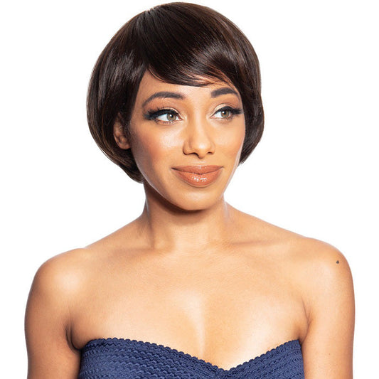 Zury Sis Human Revive 100% Human Hair FULL Wig HR-MINI