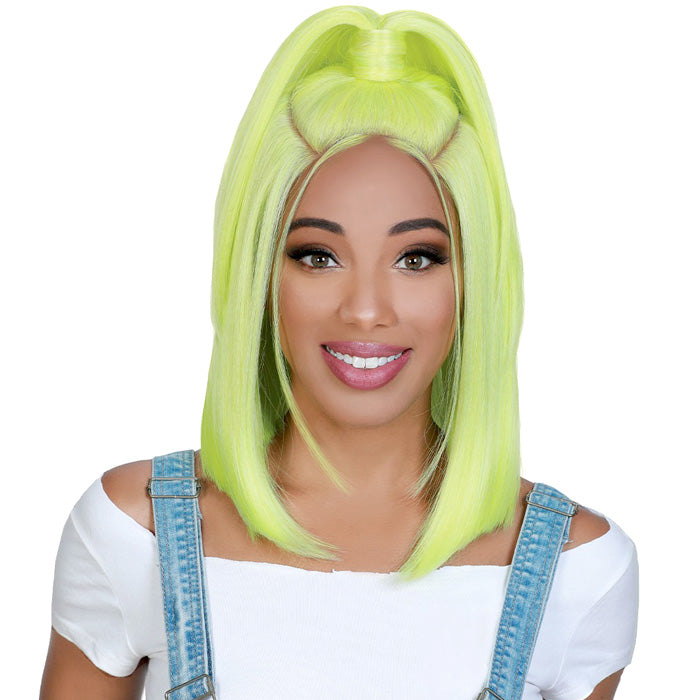 Zury Sis Beyond Synthetic Moon Part Lace Front Wig - BYD MP LACE H WISH