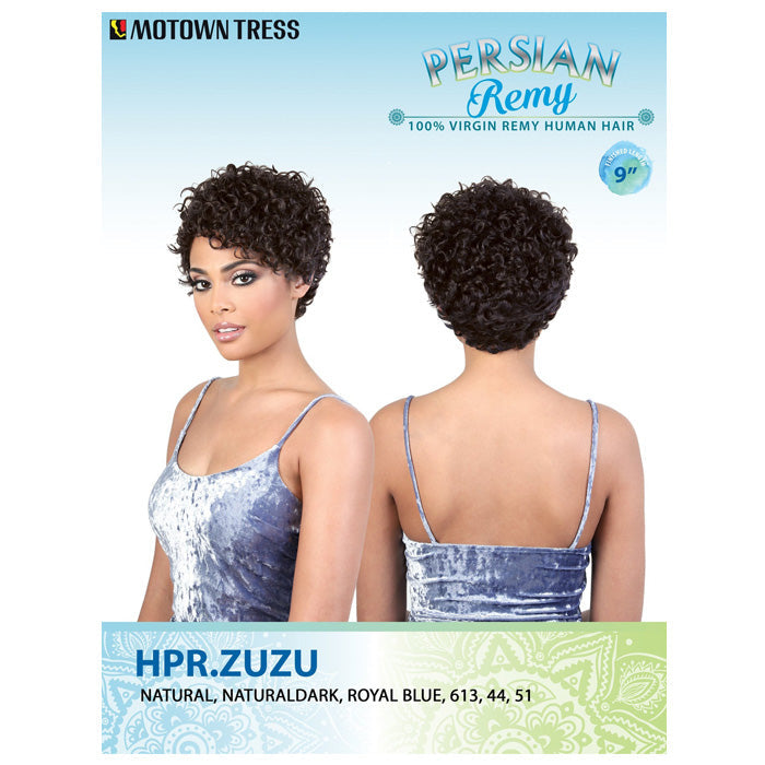 Motown Tress Persian 100% Virgin Remy Human Hair Wig - HPR ZUZU