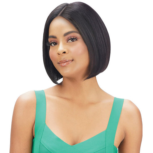 Zury Sis Brazilian Remy Glueless 13x4 HD Lace Front Wig - HRH-BRZ FP LACE ST 10" - 100% Virgin Remy Human Hair