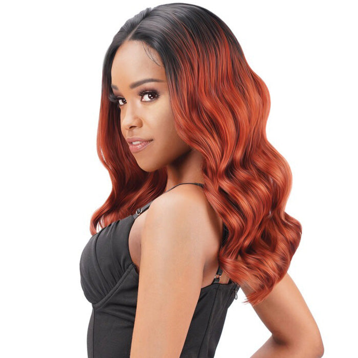 Zury Sis 360 Full Lace All Around Human Hair Blend HD Lace Front Wig - GIANNA