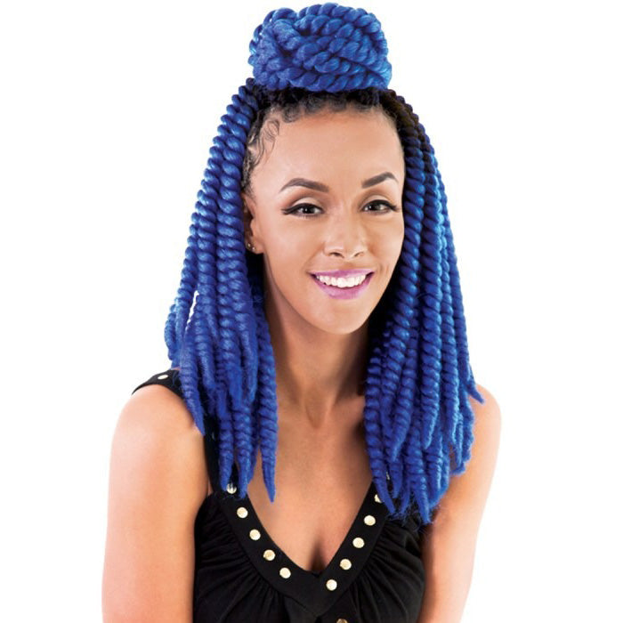 Zury Sis 100% Hand Braided Loop Crochet Braid - HAVANA TWIST 14"