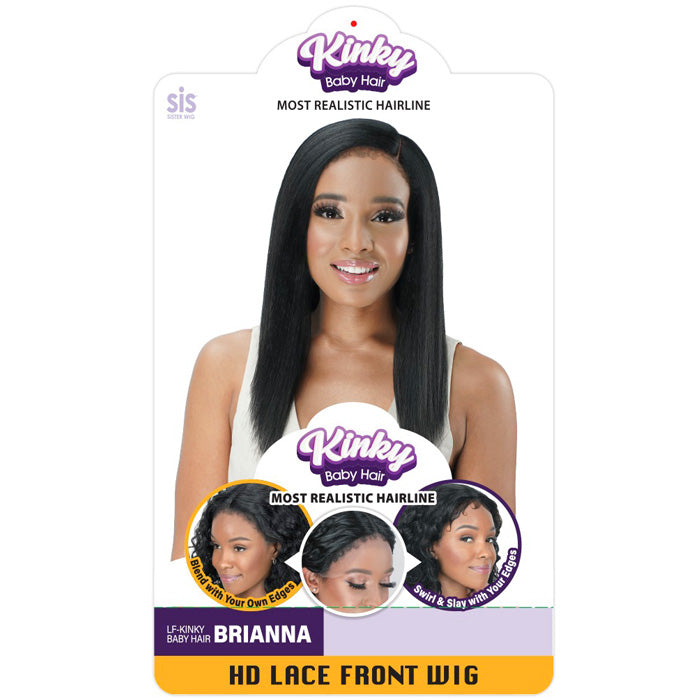 Zury Sis Kinky Baby Hair HD Lace Front Wig - BRIANNA