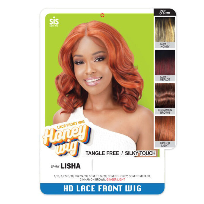 Zury Sis Honey Wig HD Lace Front Wig - LISHA