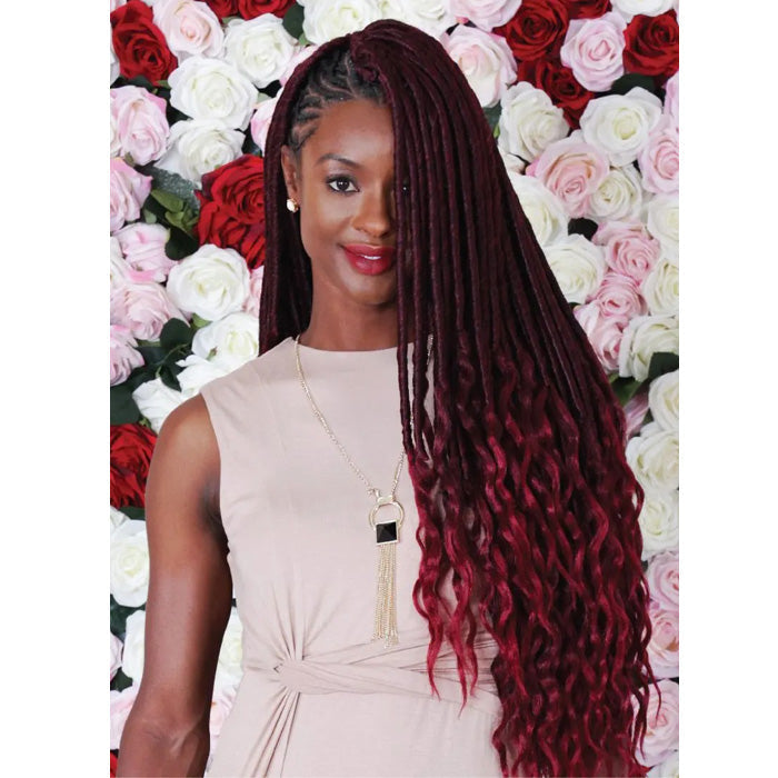 Zury Goddess Loc Crochet Braid 2X LOOSE WAVE 18 Inch