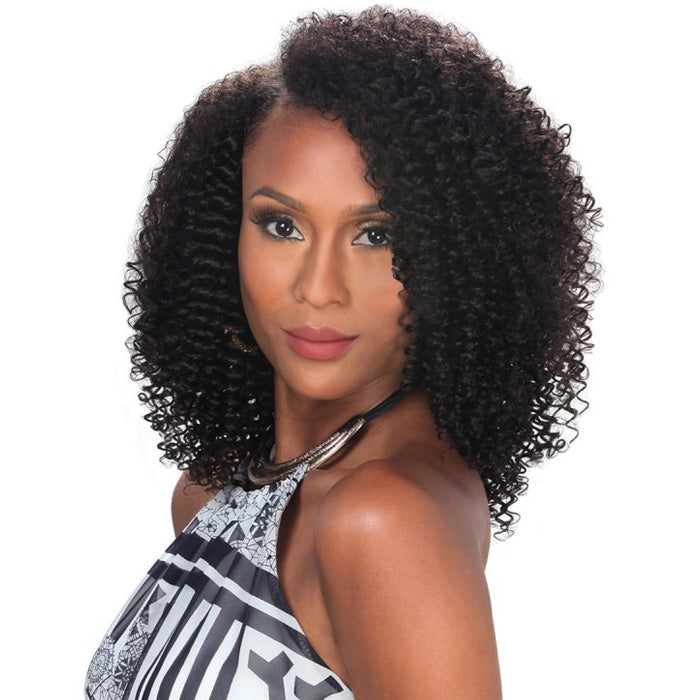 Zury Sis Naturali Star 100% Human Hair Clip On Weave 3C CURLY 9 Pcs