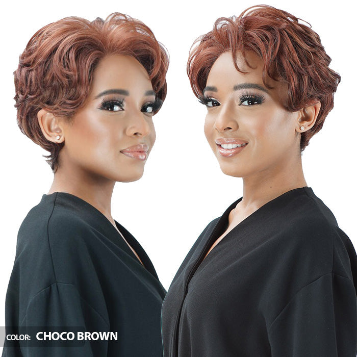 Zury Sis Human Hair Blend 4" HD Lace Front Wig - PM-LF LUCY