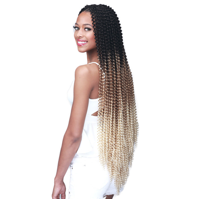 Bobbi Boss Brazilian Pre-Looped Crochet Braids - SOFT WATER WAVE 3X 26"