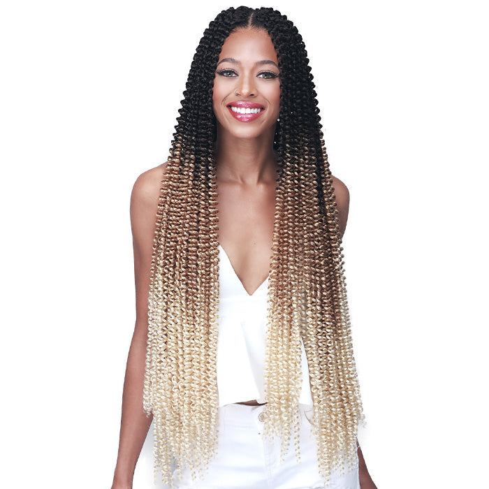 Bobbi Boss Brazilian Pre-Looped Crochet Braids - SOFT WATER WAVE 3X 26"